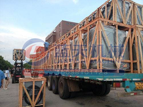 湖南辣椒烘干機發貨現場