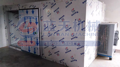 湖南熱泵烘干機(jī)安裝現(xiàn)場(chǎng)